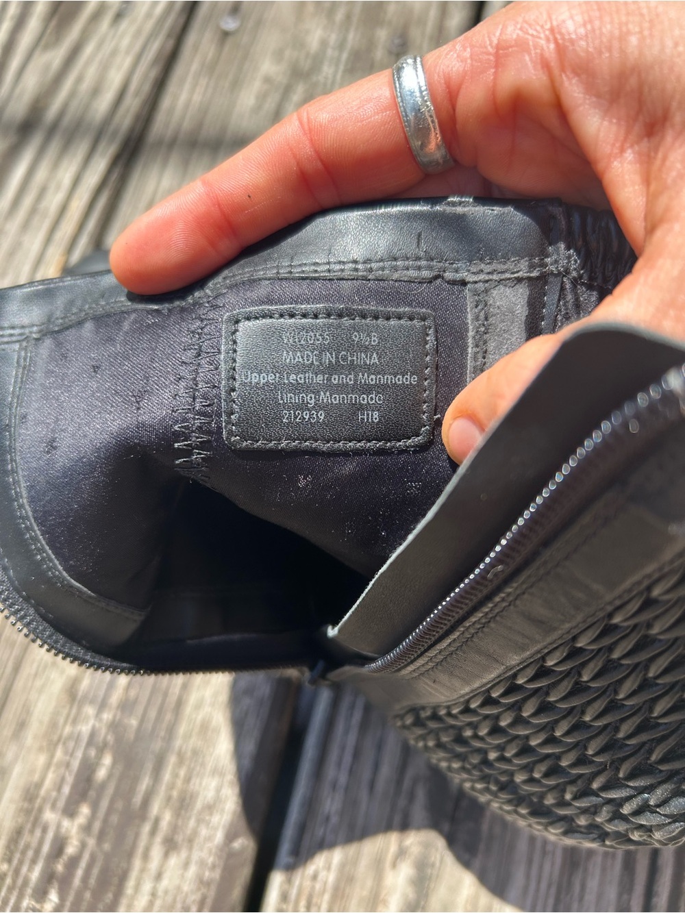 Cole Haan Lexi Grand Stretch Leather Strap Boot - 9.5 - Picture 7 of 7
